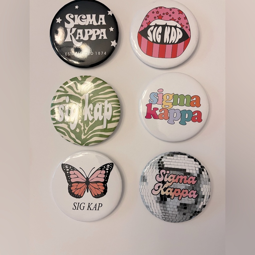 New Sig Kap Gameday buttons
Quantity of 6